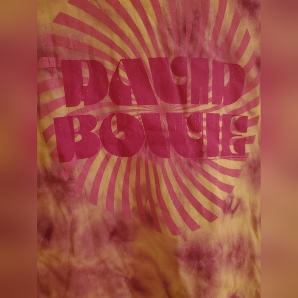 Chaser - David Bowie Tie Dye T- Shirt - Picture 3 of 5